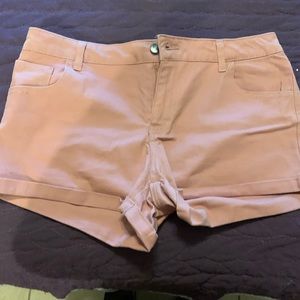 Pink super soft shorts
